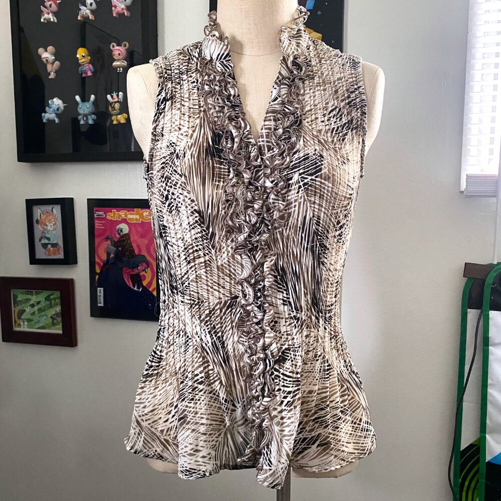 East 5th Ruffley Sleeveless Top